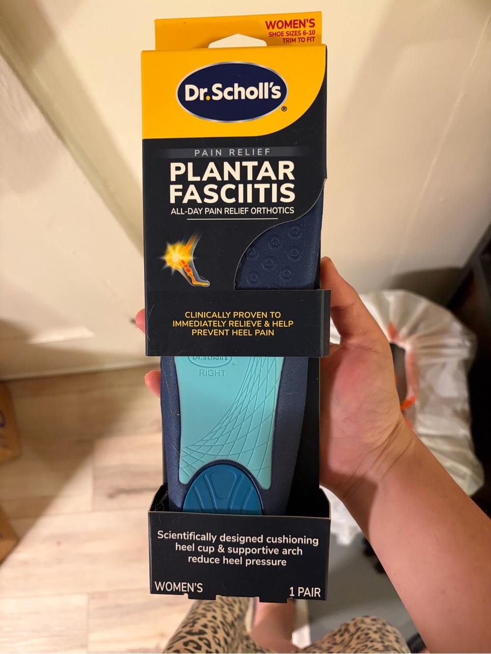 Plantar Fasciitis Orthotic Insole